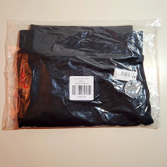 ❤️NWT VINTAGE TORRID HIGH-RISE SWIM SHORTS DOLPHIN HEM SWIM BOTTOM - PLUS SIZE - Picture 4 of 9